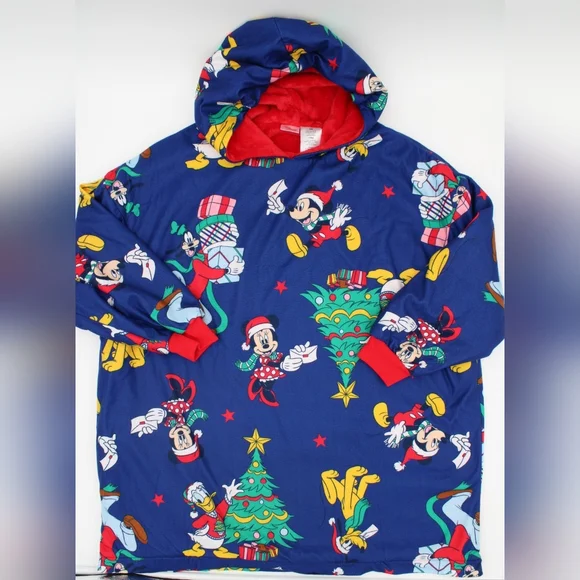 NWT Kids Disney Christmas Snuggly – Navy Blue - Picture 2 of 5
